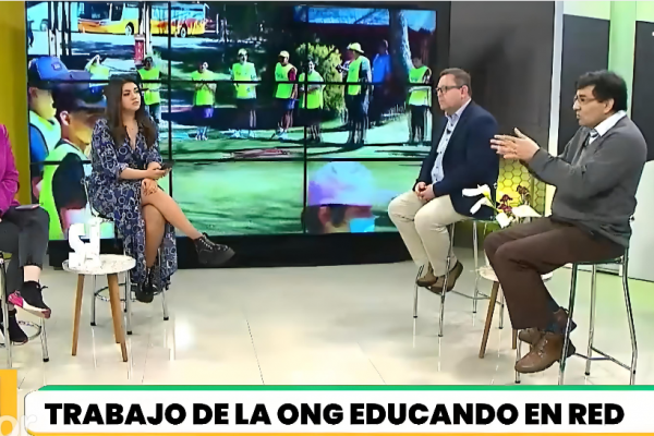 Revive la entrevista de ONG Educando en el Matinal Siempre Juntos de TVU