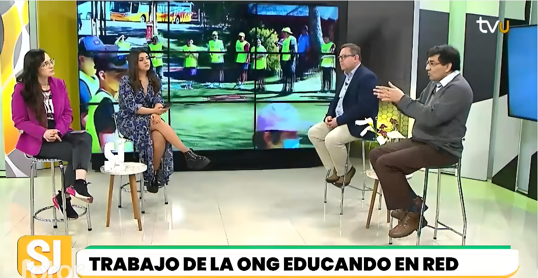 Revive la entrevista de ONG Educando en el Matinal Siempre Juntos de TVU