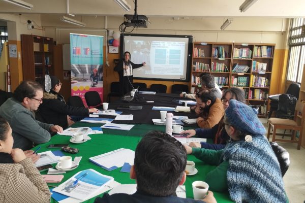 Equipos directivos del SLEP Andalién Sur son asesorados por ONG Educando en Red sobre la pertinencia de la oferta educativa en la EMTP